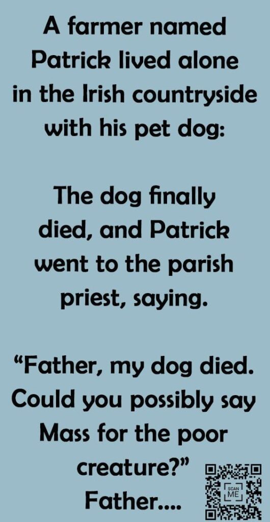 A Farmer Lived Alone With His Pet Dog