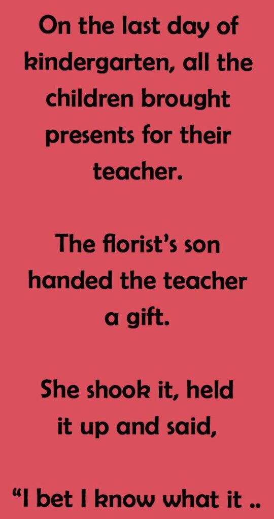 Johnny And The Teacher’s Gift