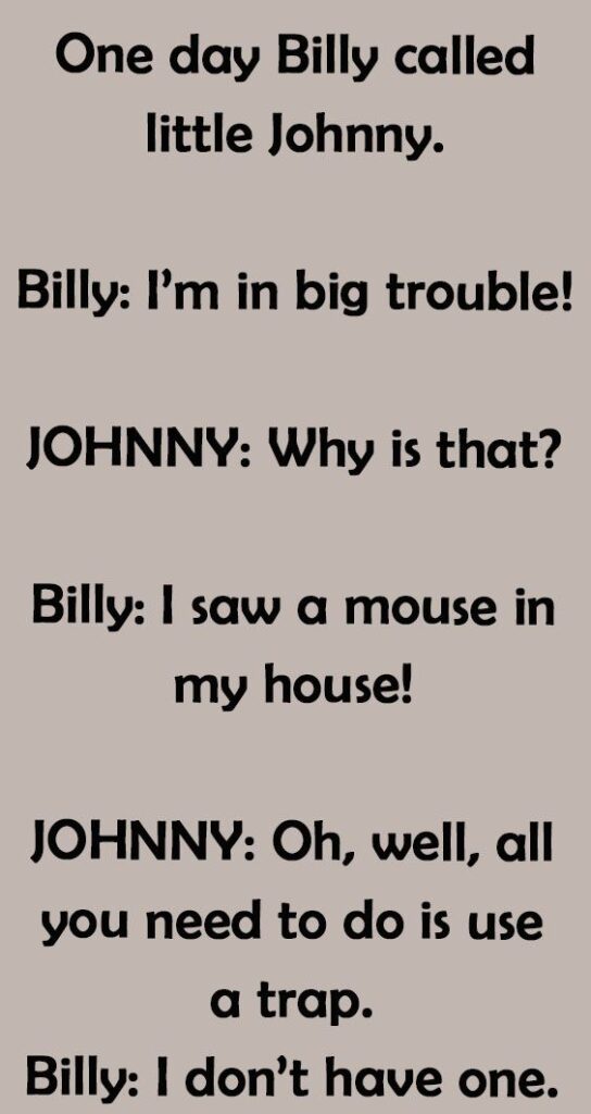 Billy Called The L Johnny